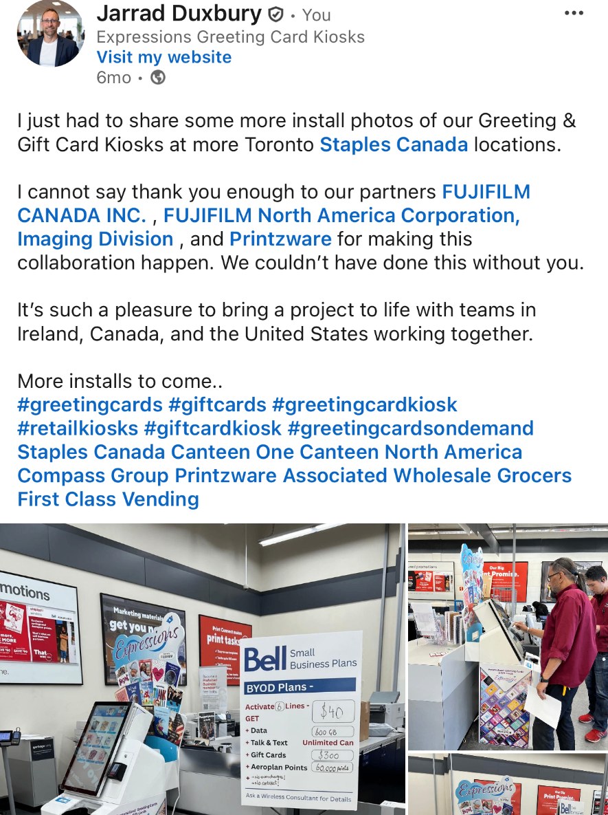 Staples Canada Toronto installs